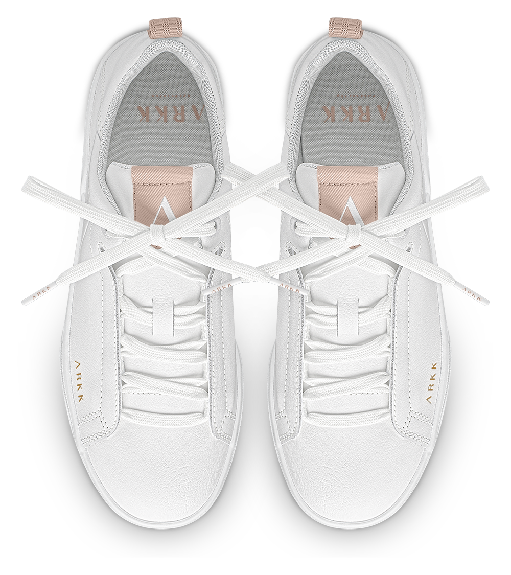 ARKK Collection Uniklass Leather S-C18 | White Shell Pink | Women Uniklass